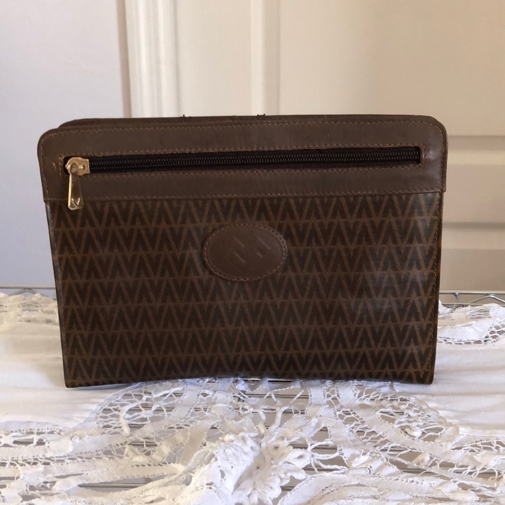 Mario Valentino Zipper Pouch